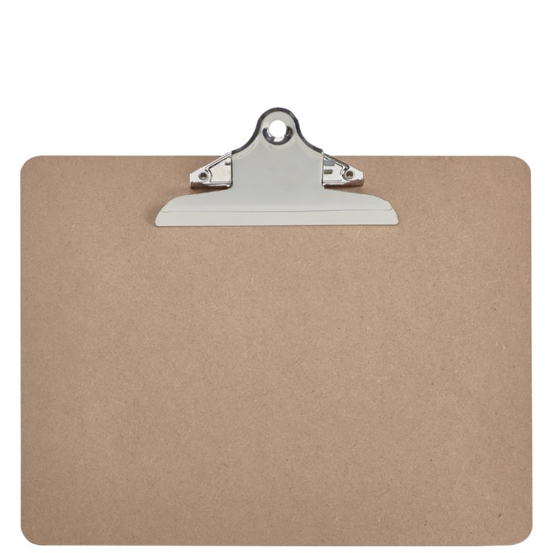 MAUL porte-bloc classique carton dur, A4 paysage, largeur de serre 25 mm