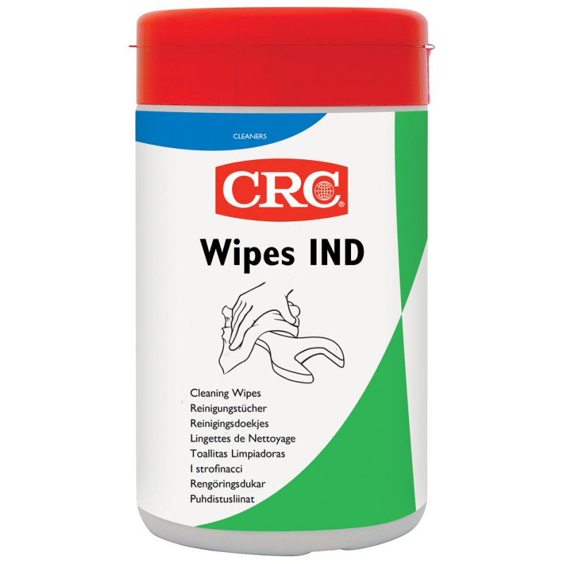 CRC lingettes de nettoyage usage industriel, recharge, 50 pièces