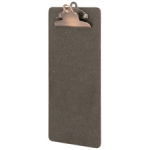 Securit houten klembord voor rekeningen, bruin, 115×265 mm