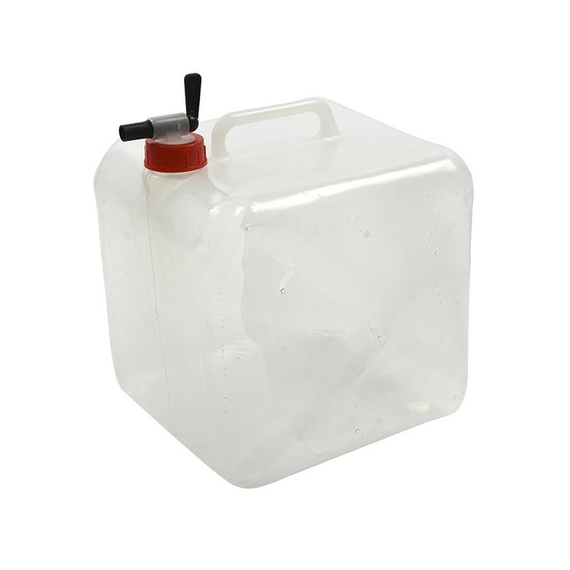 IWH bidon d'eau avec robinet, transparent, pliable