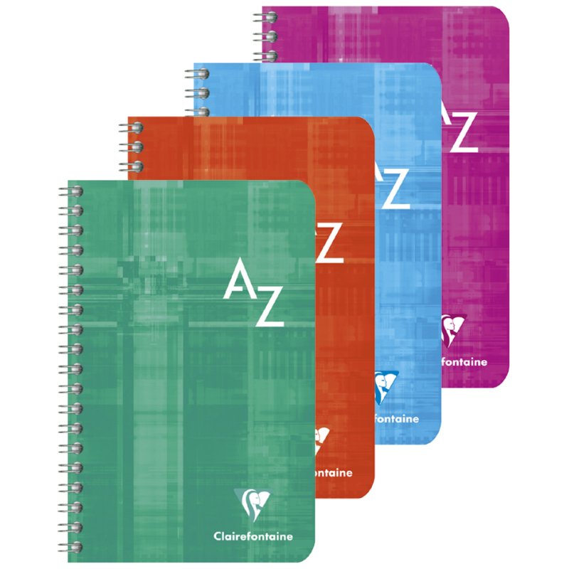 Clairefontaine carnet A6, quadrillé 5×5 mm, spirale, 90 feuilles