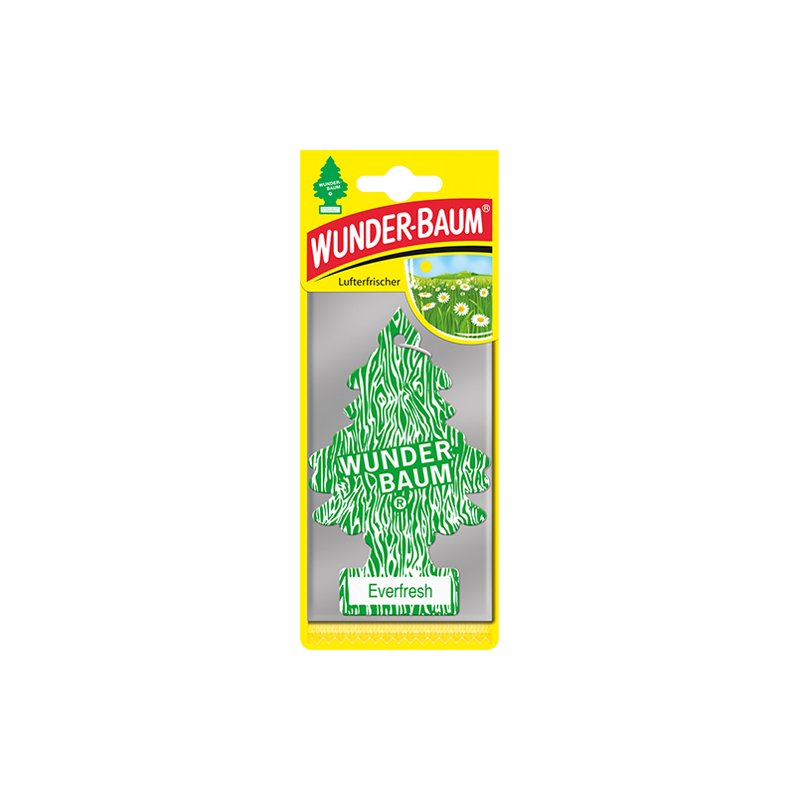 Wunderbaum désodorisant d'intérieur, fraise, 7 semaines de parfum
