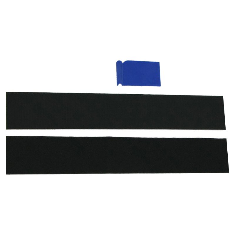IWH porte-plaque silencieux universel, 490×80 mm, 2 bandes velcro