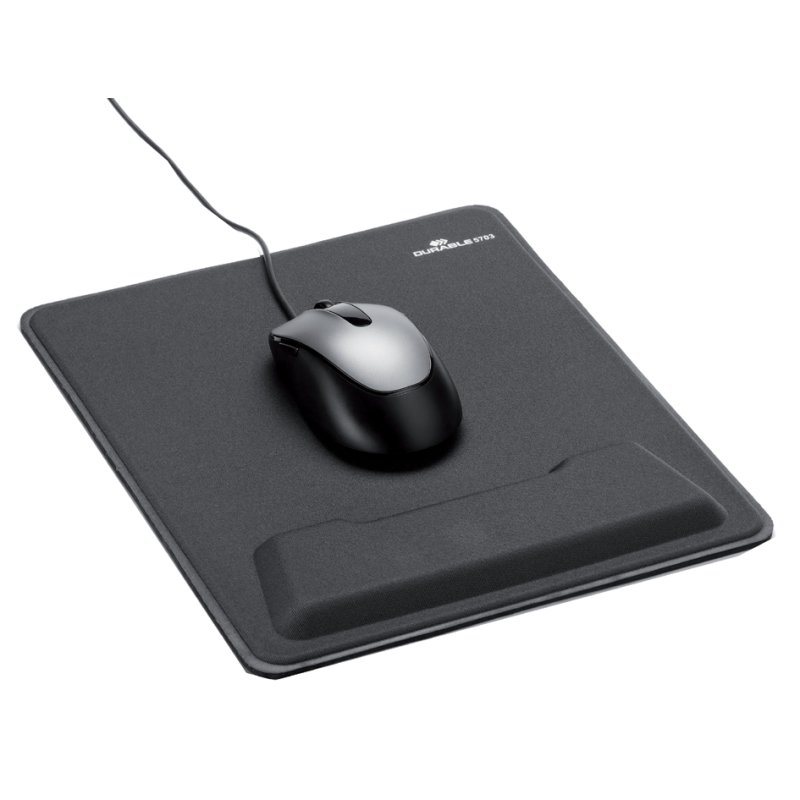 DURABLE tapis de souris ERGOTOP avec repose-poignet, anthracite, 257×310×8,5 mm