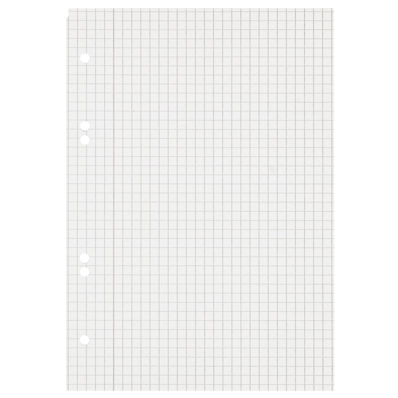 herlitz A5 recycled college pad, 6-hole punched