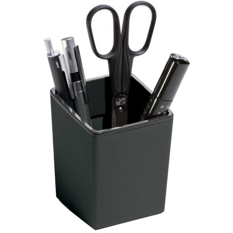DURABLE porte-stylos VARIOCOLOR PEN CUP, anthracite, 79×79×100 mm