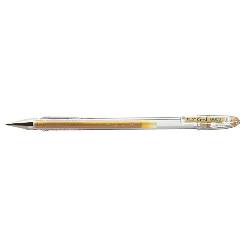 PILOT stylo gel G1 Metallic, or, 0,32 mm