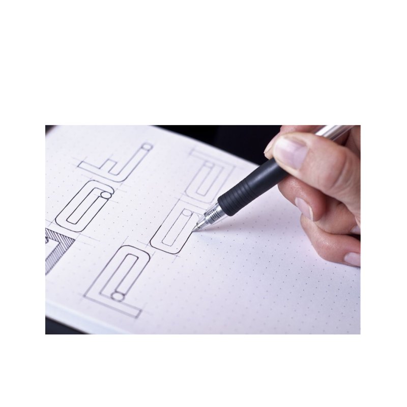 RHODIA bloc-notes dotPad A5, pointillé, noir, 80 feuilles