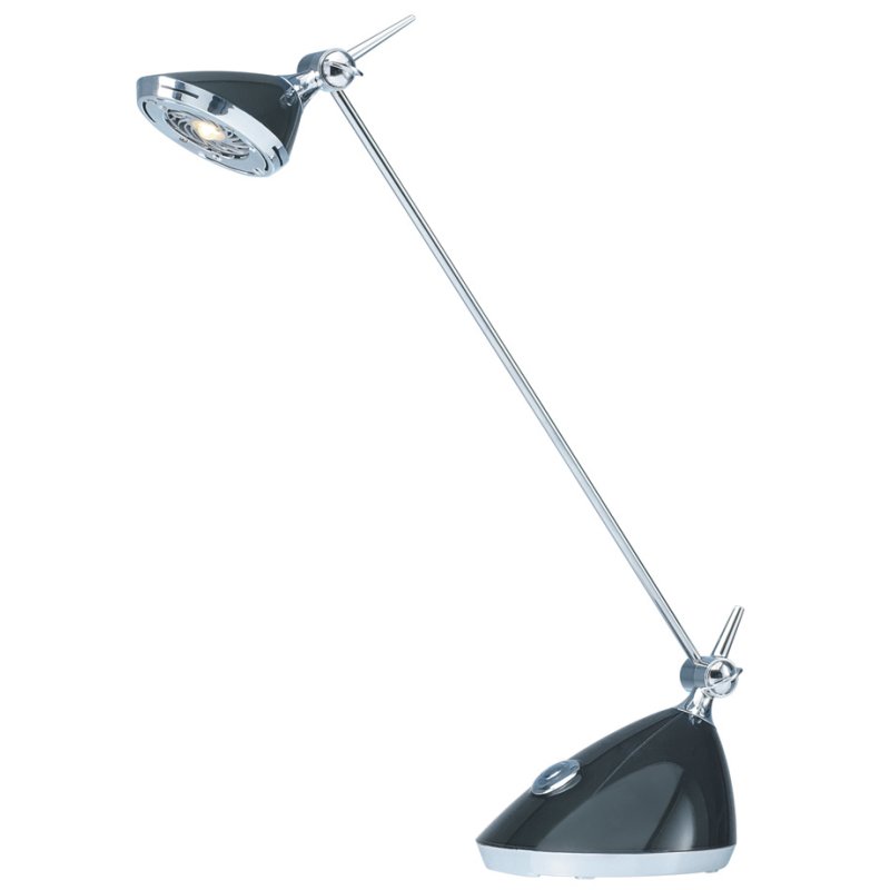 Hansa Lampe de bureau LED Rio, anthracite, gradable, 4,8W
