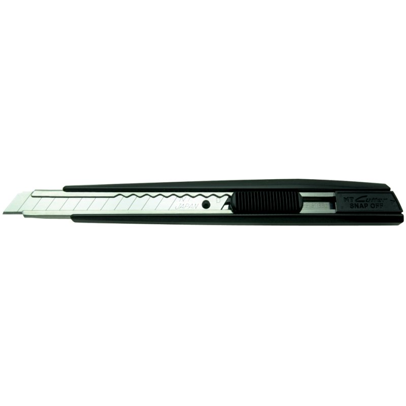 NT Cutter stanleymes kunststof, zwart, 9 mm