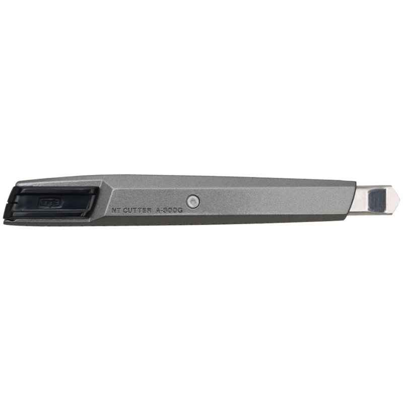 NT Cutter Stanley mes A-300GRP, aluminium behuizing, 9 mm, antraciet