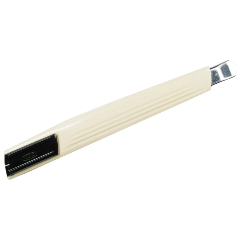 NT Cutter A-300RP Stanley mes, kunststof behuizing, 9 mm kling, beige