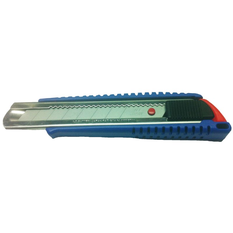 NT Cutter couteau à lames sécables L-300RP, boîtier plastique, bleu, 18 mm