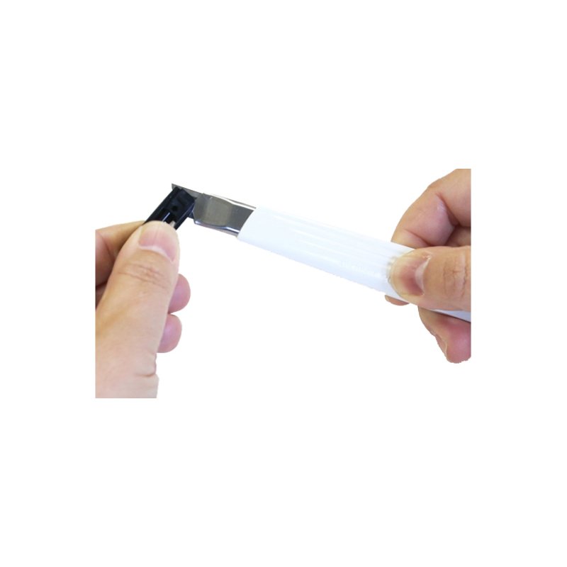 NT Cutter MNCR-A1 stanleymes, zwart wit kunststof, 9 mm mesje