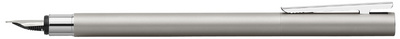 Faber-Castell vulpen NEO Slim, roestvrij staal mat, punt F