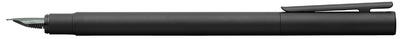 Faber-Castell vulpen NEO Slim metaal, zwart, F-punt