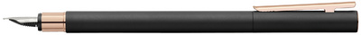 FABER-CASTELL vulpen NEO Slim metaal, zwart/rosé, M