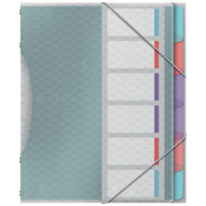 Esselte ordnermap Colour'Breeze, 6 vakken, A4, PP