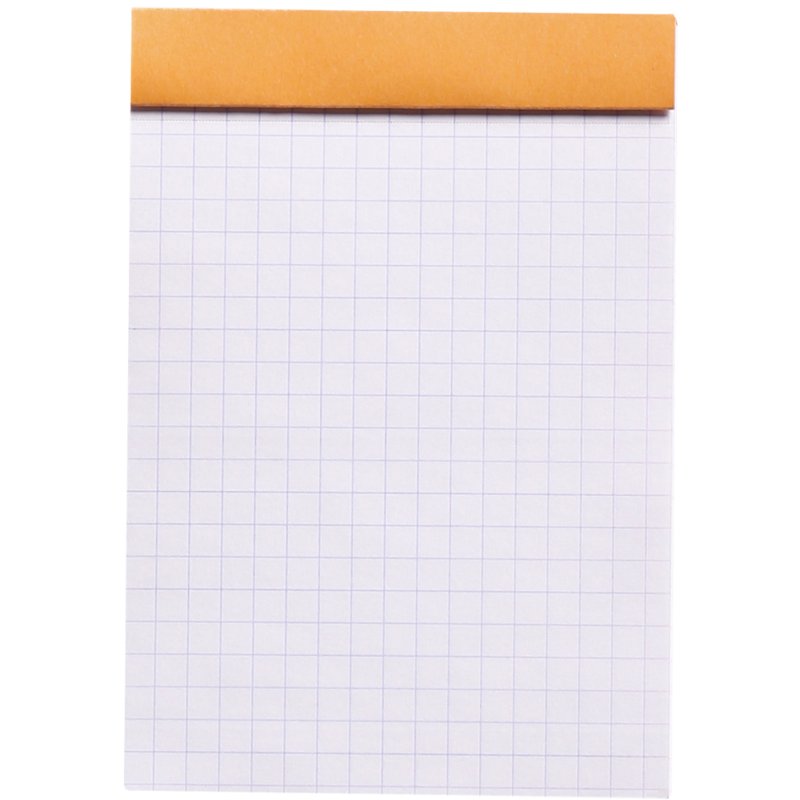 RHODIA notitieblok No. 12, geruit, oranje, 85×120 mm