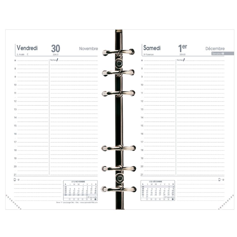 QUO VADIS Timer 17 diary refill 2026