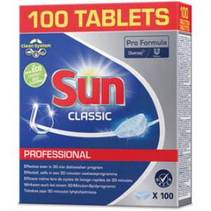 Sun vaatwastabletten Classic, 100 stuks, individueel verpakt