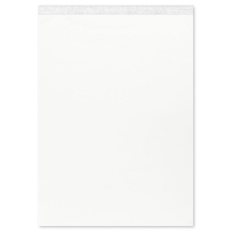 herlitz bloc-notes sans couverture, DIN A7, blanc, 50 feuilles