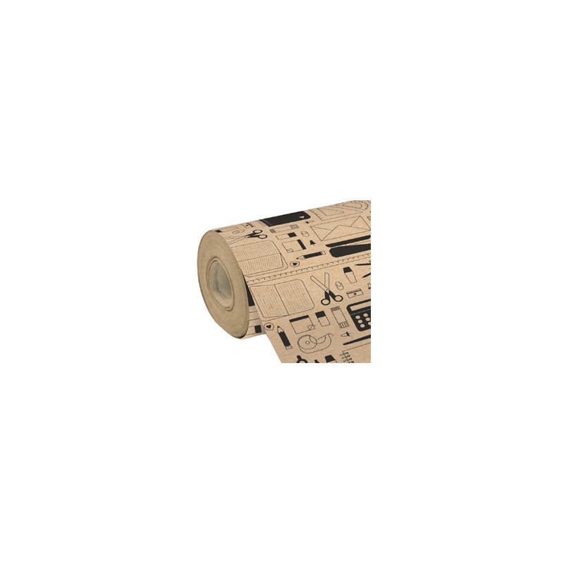 Clairefontaine papier d'emballage Geo, kraft 70 g/m², 700 mm × 50 m
