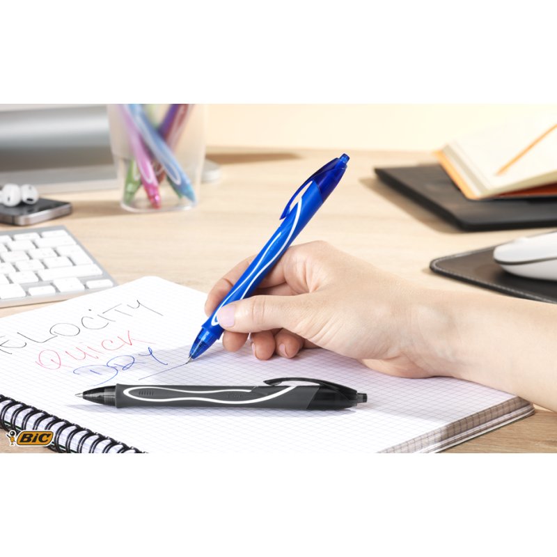 BIC gelpen Intensity Quick Dry, blauw, 0,3 mm