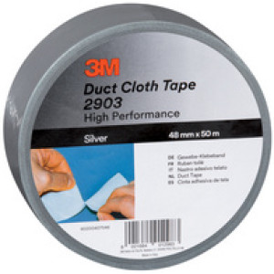 Scotch geweefdtape 2903, 48 mm × 50 m, zilver