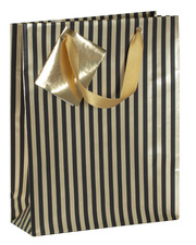 Clairefontaine kerstcadeauzak Max et moi, 170×60×220 mm, zwart satijnlint