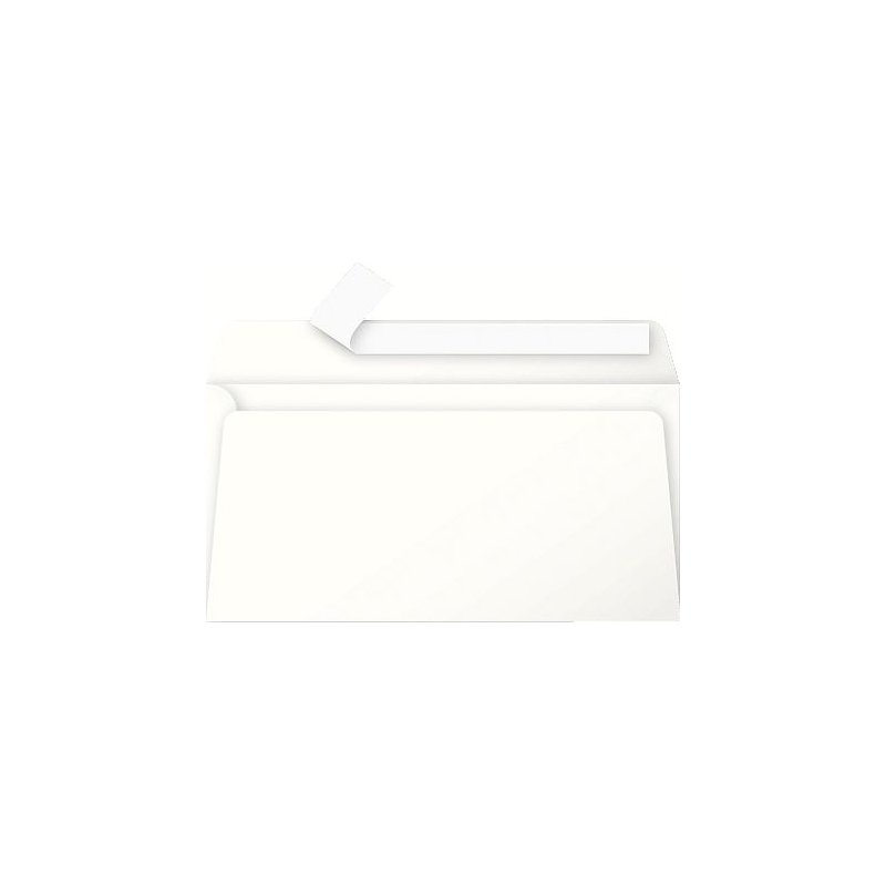 Pollen by Clairefontaine enveloppen DL, ivoorkleur, 110×220 mm, 200 stuks