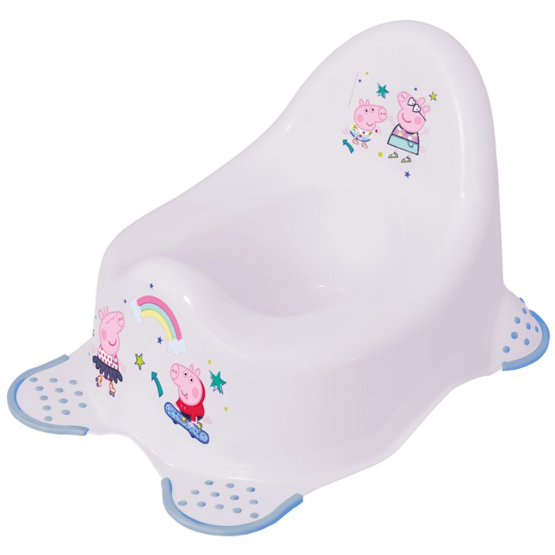 keeeper gobelet bébé adam Peppa Pig, gris clair, pieds en caoutchouc, 38×27×23,5 cm