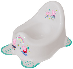 keeeper babypot adam Peppa Pig, noordwit, rubberen voetjes, PP
