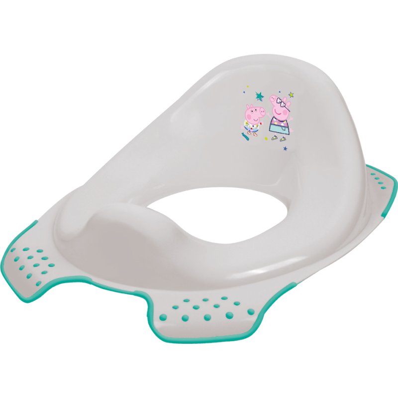 keeeper siège enfant ewa Peppa Pig, avec protège-éclaboussures, nordic-white, 30×40×15 cm