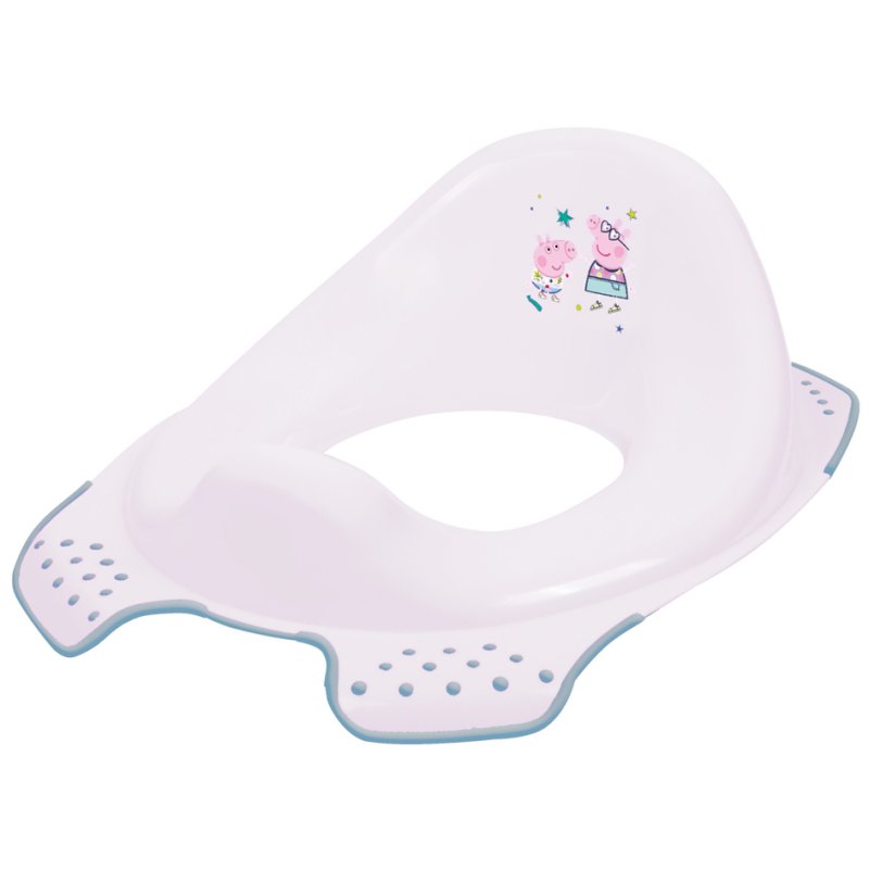 keeeper siège enfant ewa Peppa Pig, avec protège-éclaboussures, nordic-white, 30×40×15 cm