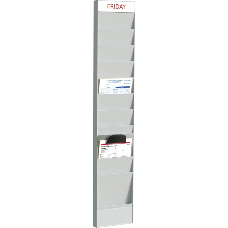 PAPERFLOW Wandbureauorganizer, 30 vakken A4, grijs