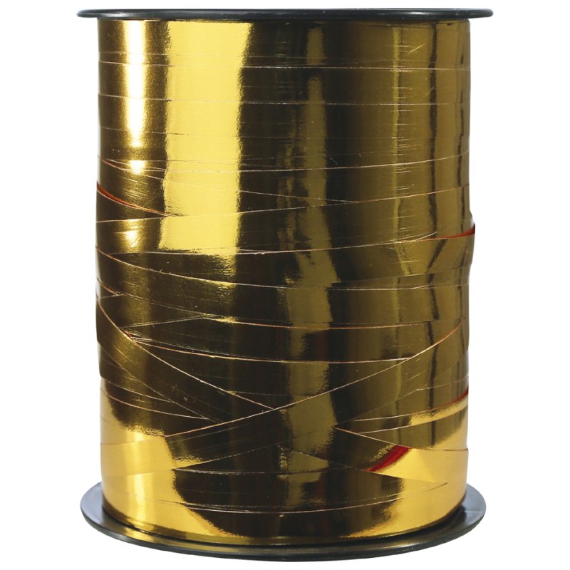 Clairefontaine ruban cadeau sur bobine, or métallisé, 7 mm × 250 m