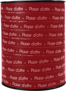 Clairefontaine cadeaulint op rol Plaisir, rood/goud, 10 mm × 250 m