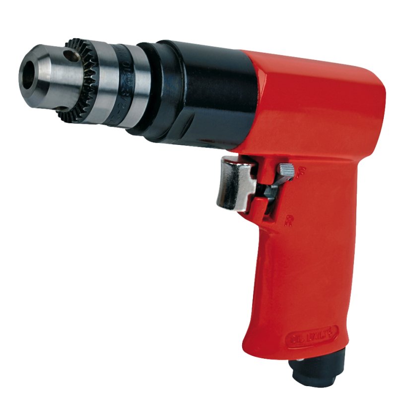 BRÜDER MANNESMANN pneumatic drill, 10 mm chuck, 1800 rpm, 6-8 bar