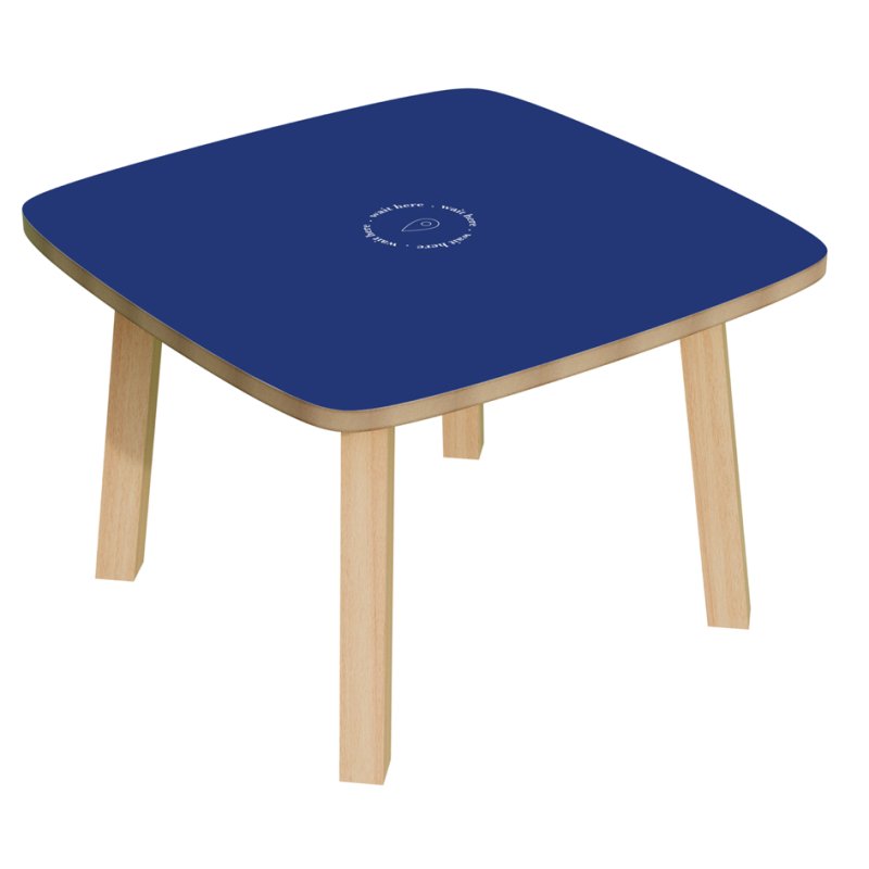 PAPERFLOW bijzettafel WOODY, massief beukenhout, 60×60×40 cm
