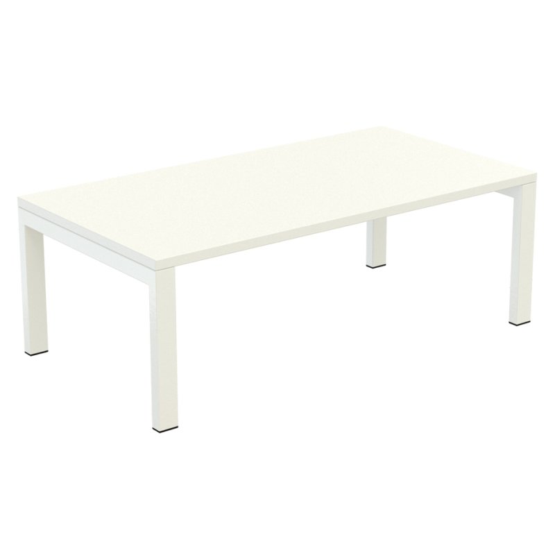 PAPERFLOW table d'appoint easyDesk, carré, blanc, 60×60×40 cm