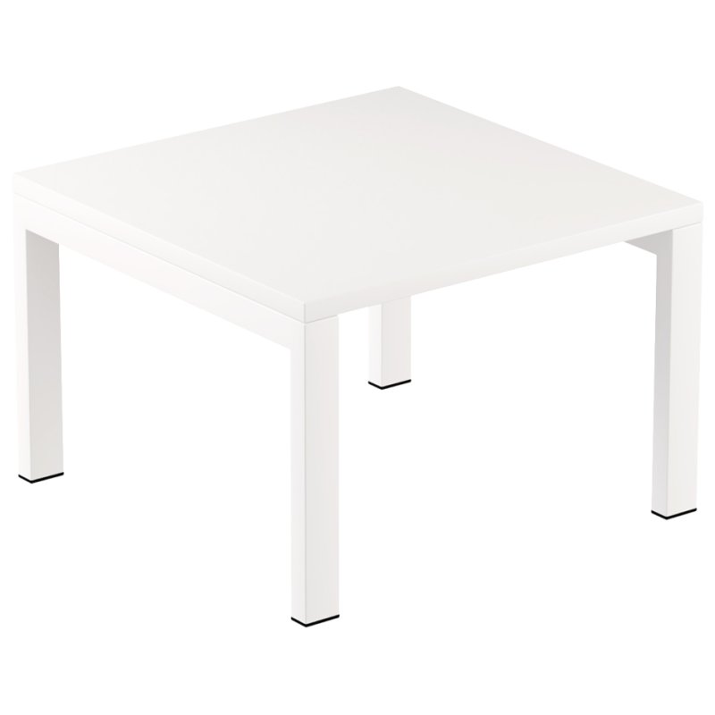 PAPERFLOW table d'appoint easyDesk, carré, blanc, 60×60×40 cm