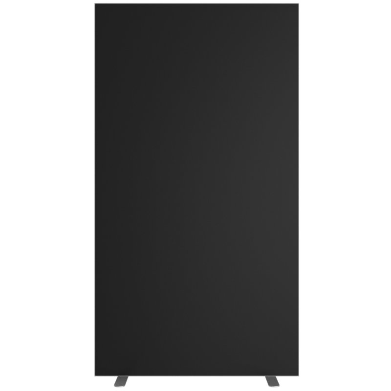PAPERFLOW cloison easyScreen, revêtement textile, bleu, 940×390×1740 mm