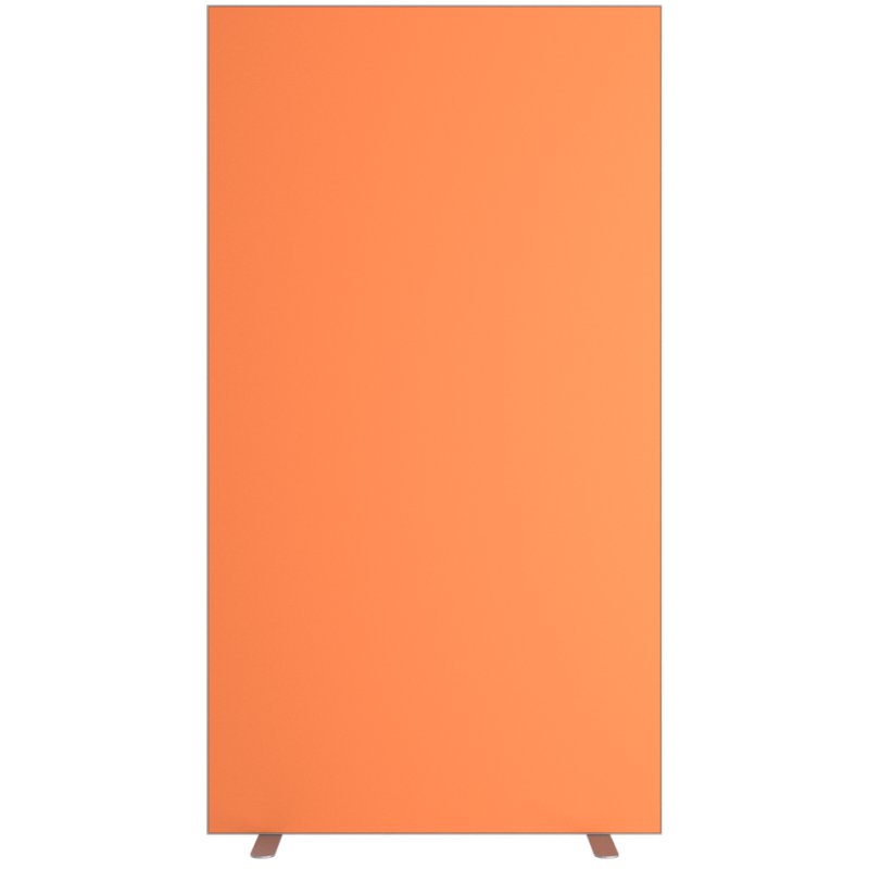 PAPERFLOW cloison easyScreen, revêtement textile, bleu, 940×390×1740 mm