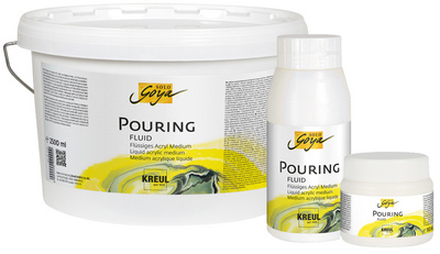 KREUL SOLO Goya pouring vloeistof, acryl medium, waterbasis, 150 ml