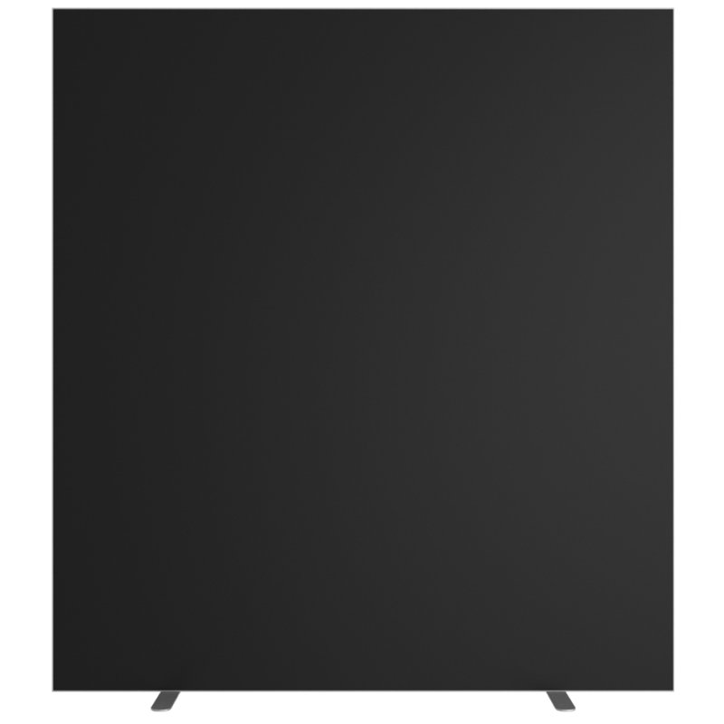 PAPERFLOW cloison de séparation easyScreen, revêtement textile vert, 1600×390×1740 mm