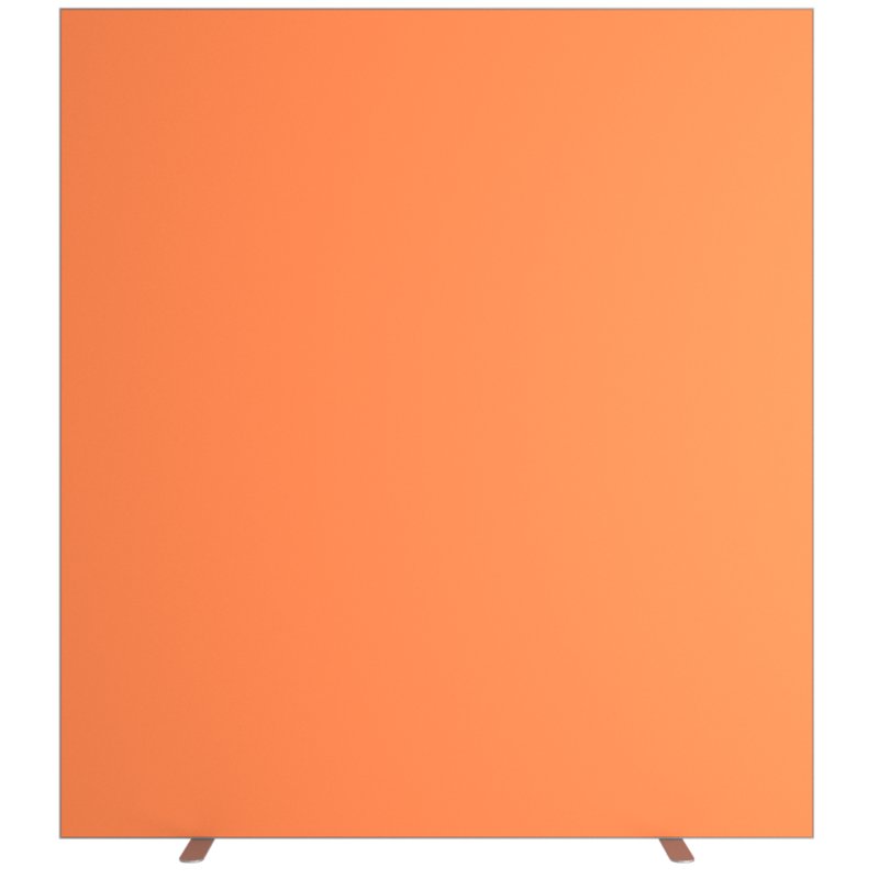 PAPERFLOW cloison de séparation easyScreen, revêtement textile vert, 1600×390×1740 mm