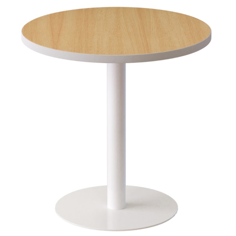 PAPERFLOW bijzettafel easyDesk, wit, diameter 600 mm