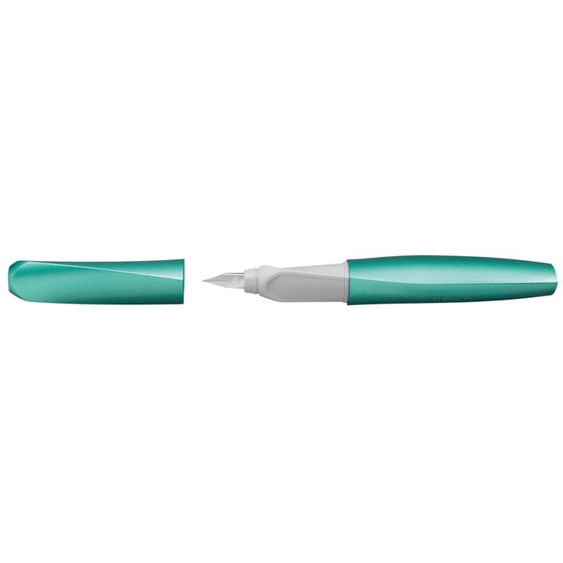 Pelikan Twist stylo-plume Girly Rose, rose-métallique, pointe M