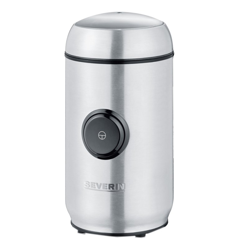 SEVERIN coffee grinder KM 3879, transparent lid, stainless steel